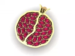 Pomegranate Necklaces 3D print model