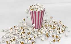 Pop corn 3D model