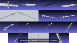 Printable Sword And Weapon Replica Collection 