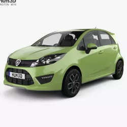Proton Iriz 2014 3D model