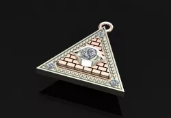  pyramid  3D print model