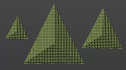  Pyramid pendant 3D model