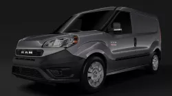 Ram ProMaster City Tradesman Cargo Van L1 2020 3D model