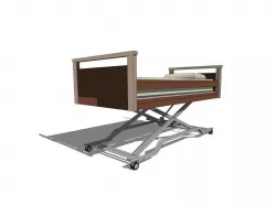 Revit Parametric Care Bed Altida Classic 3D model