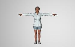 Female Scan Emily 8192 Rigged 3D Models | Page 1 | STLFinder
