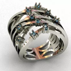 Ring bridge 3D print model