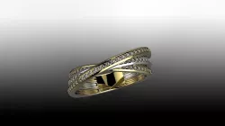 RING CROSS 3D print model