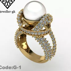 ring gold 3d modell 3D model
