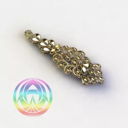 ring jewelry sterling fashion jewel silver jewellery 3D print model