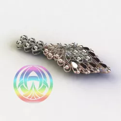 ring jewelry sterling fashion jewel silver jewellery  3D print model
