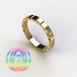 ring jewelry sterling fashion jewel silver jewellery 3D print model