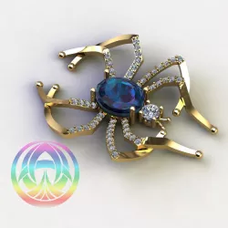 ring jewelry sterling fashion printable luxury carat brilliant  3D print model