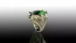 RING LEAF 3D print model