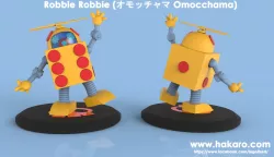  Robbie Robbie Yattaman 3D print model