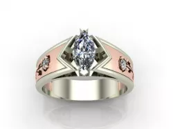 Rose Ring 3D model