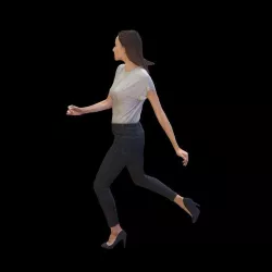 Runner Heels 3D model