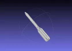 Russian Proton Rocket Printable Model 3D print model