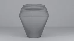 Rustic Pot 3D model