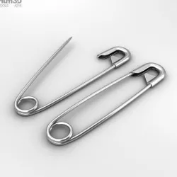 Safety Pins 3D model
