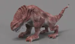 Sci Fi Creature  Low-poly  3D model