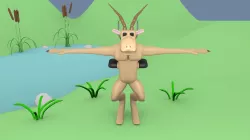 Sci-Fi Monster 3 3D model