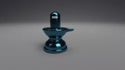 Shiva Lingam Low-poly  3D model