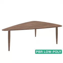 Sidetable - Australis -  Low-poly  3D model