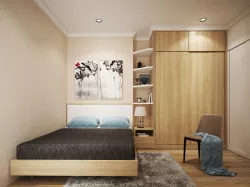 Simple Bedroom V 3D model