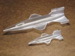 Single-Perimeter Rocket Plane for Seamless Spiral Printing