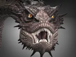 Smaug Hobbit Dragon 3D model