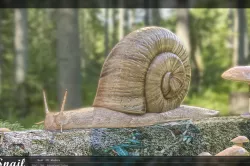 snail Low-poly  3D model