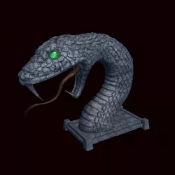 snake 3D model