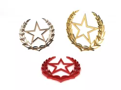 Socialism Symbol 3D model