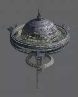 Space Station 3D model