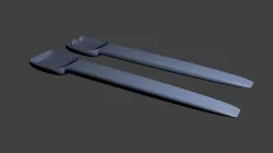 Spoon Fork 3D print model