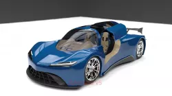 Sport car 3D model