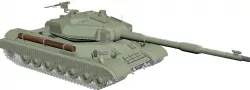 Stalin Tank - IS-4M1 3D model