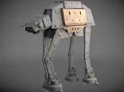 Star Wars AT-ACT Walker 3D model