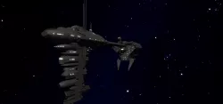 STAR WARS - NEBULON B FRIGATE Low-poly  3D model