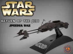 Star Wars - Return of the Jedi Speeder Bike 3D print model