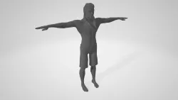 Surfer 3D model
