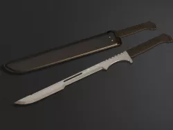  Tactical sword 3D model