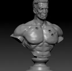 Terminator t-800 3D print model