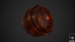 Tiger eye gem Smart Material Texture