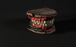 Toon Teeth 3D model