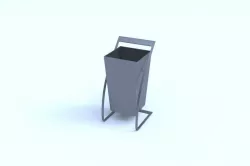 Trash can 3D model