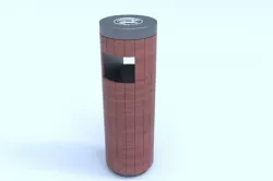 Trash can 3D model