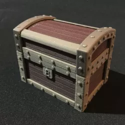 Treasure Chest Ring Box Mk 2 3D print model