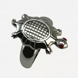 Turtle Ring 3D print model