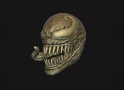 Venom head 3D print model